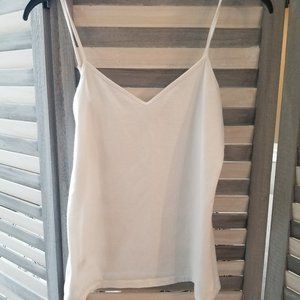 Ann Taylor Factory Cami White Small